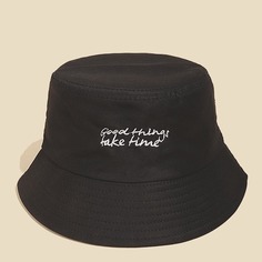 Шляпа с текстовой вышивкой Shein