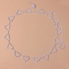 Цепочка на талию с кристаллами Shein