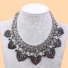 Ожерелье со стразами Shein