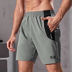 Спортивный Мужские спортивные шорты Shein