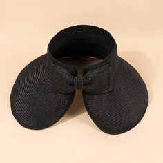 Соломенная шапка-козырек для девочек Shein