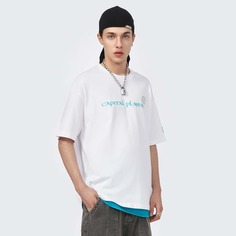 Мужская футболка с оригинальным принтом Shein