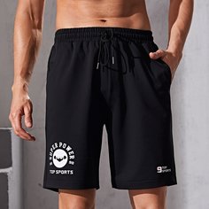 Спортивный Мужские спортивные шорты Shein