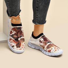 Вязаные кроссовки с рисунком Shein