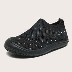 Вязаные кроссовки в горошек для мальчиков Shein
