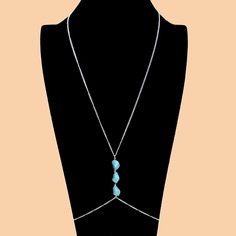 Цепочка для тела с камнем Shein