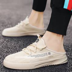 Мужские кроссовки с текстовым узором Shein