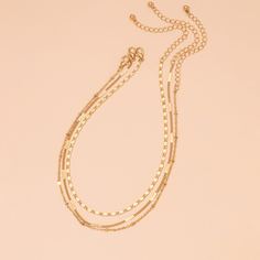 3шт минималистское ожерелье Shein