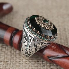 Кольцо с драгоценным камнем Shein