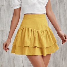 Двухслойная юбка Shein