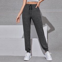 Спортивные брюки с узлом Shein