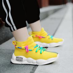 на шнурках буква Детские кроссовки Shein