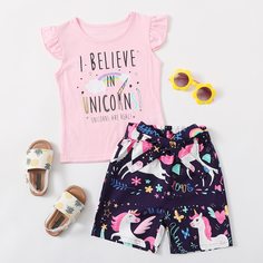 Пояс Карикатура милый Комплект из двух предметов для девочек Shein