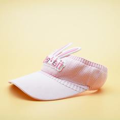 Шапка-козырек с кроличьми ушками для девочек Shein