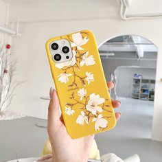 Чехол для телефона с цветочным узором Shein