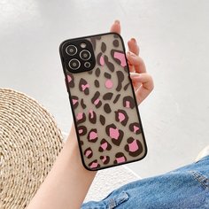 Чехол для телефона с леопардовым узором Shein