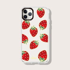 Чехол для телефона с узором клубники Shein