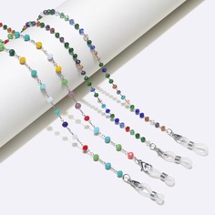 2шт цепочка для очков с кристаллами Shein