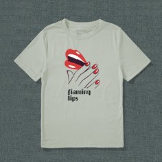 буква Повседневный Футболки Shein