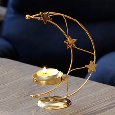 Подсвечник в форме луны Shein