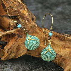 Серьги-подвески с ракушкой Shein