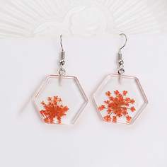 Геометрические серьги-подвески Shein