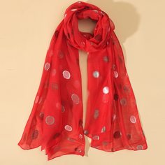 Небольшие точки Повседневный Шарфы Shein