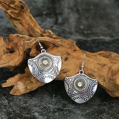 Металлические серьги-подвески Shein
