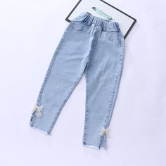 Джинсы для девочек Shein