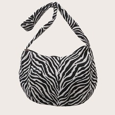 Сумка на плечо с принтом зебры Shein