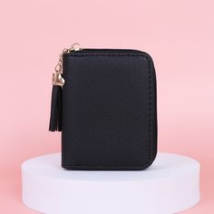Кошелек на молнии с бахромой Shein