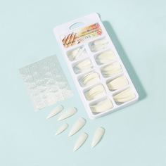 Остроконечные накладные ногти 100шт Shein