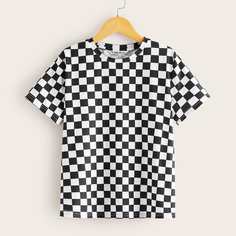 Футболка с коротким рукавом для мальчиков Shein