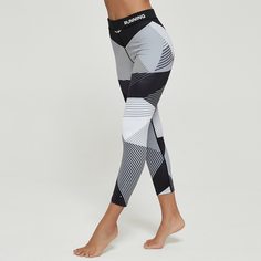 Полосатый Спортивные леггинсы Shein