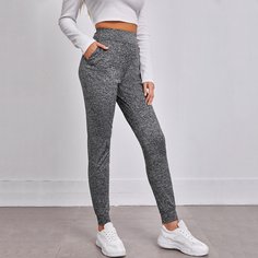 Брюки с высокой талией Shein