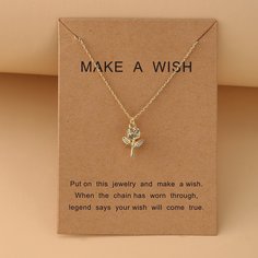 Ожерелье с цветком Shein