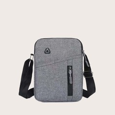 Мужская сумка через плечо с молнией Shein