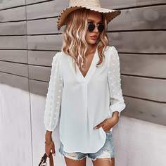 Блузка в горошек Shein