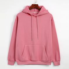 на кулиске Ровный цвет Повседневный Свитшоты Shein