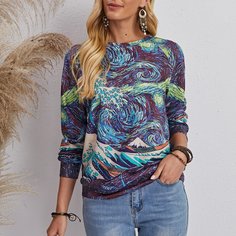 Свитшот с графическим принтом Shein