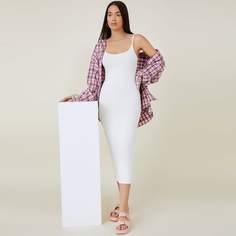 Облегающее платье на бретельках Shein