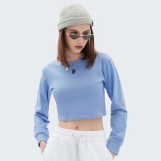 Короткий пуловер с круглым воротником Shein