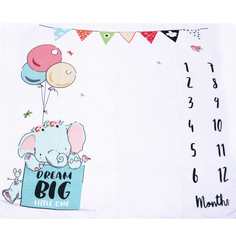 Мультяшный принт милый Костюмы для фотографии новорожденных Shein