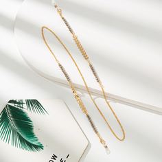 Цепочка для очков с хрусталем Shein