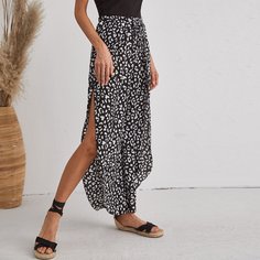Брюки с принтом Shein