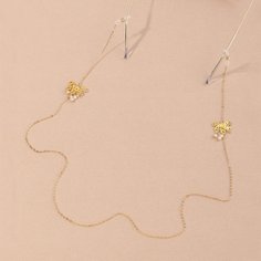 Цепочка для очков с искусственным жемчугом для девочек Shein