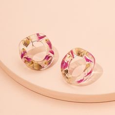 Серьги-гвоздики с цветком Shein