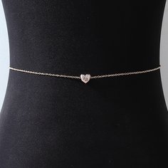 Цепочка на талию с сердечком Shein