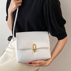 Одноцветный Элегантный Сумка через плечо Shein