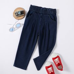 Прямые джинсы для девочек Shein
